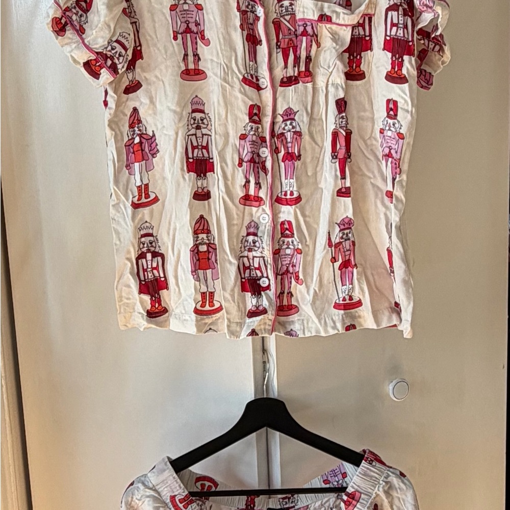 Nutcracker Print Women's Pajama Set